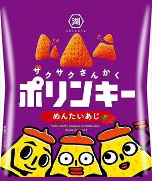 Koikeya Porinky Spicy Cod Roe Flavor 55g Yui mart