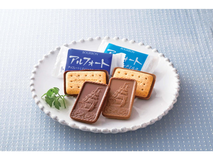 BOURBON Alfort Chocolate & Biscuit Family Size