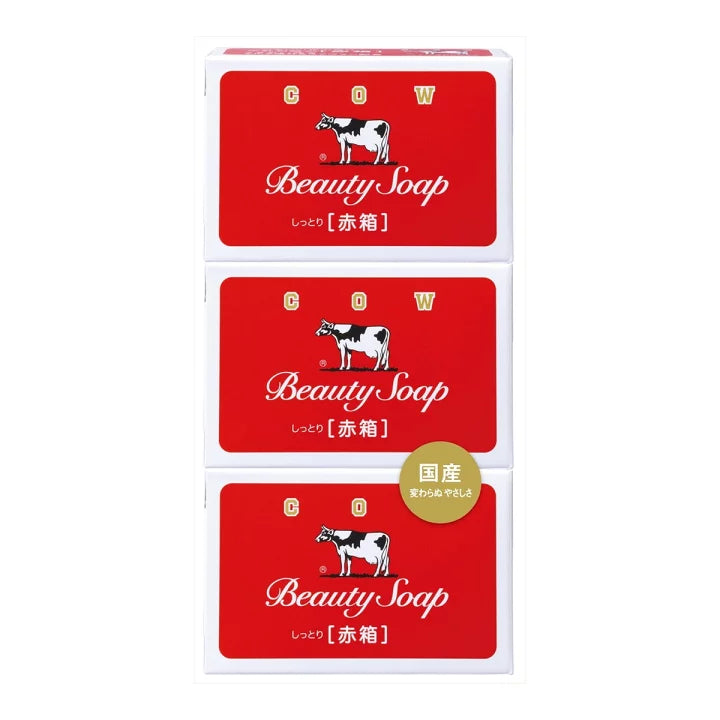 Gyunyu Sekken Cow Brand Red Box 3Pcs Yui mart