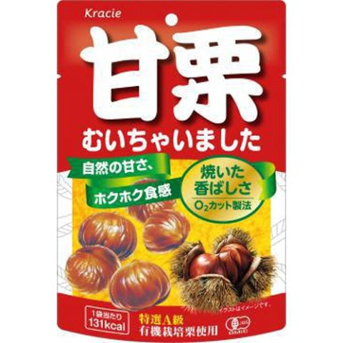 Kracie peeled sweet chestnuts 70g Yui mart