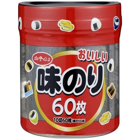 Seasoned Seaweed with Cod Milt Flavor — 10 Sheets (Pack of 60) Yui mart