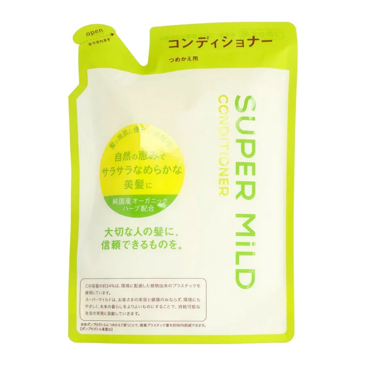 Shiseido Super Mild Conditioner Refill 400ml Yui mart