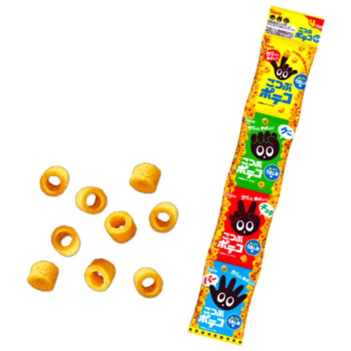 Tohato Kotubu Poteco 4-Pack Umashio Taste 14g x 4 Bags Yui mart