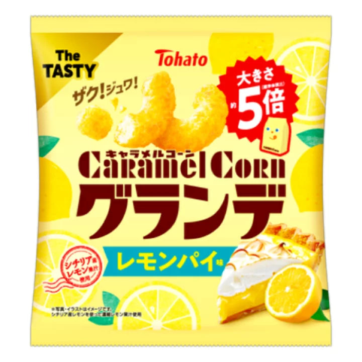 Tohato Caramel Corn Grande Lemon Pie Flavor, 55g