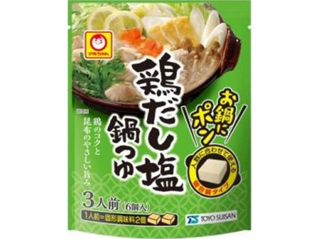 Maruchan Nabe ni Pon Chicken Stock Salt Hot Pot Soup (6 pieces) Yui mart