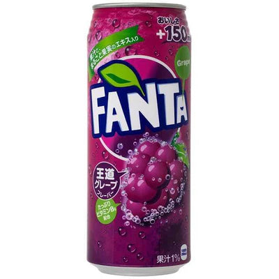 Coca-Cola Fanta Grape Can 500ml Yui mart