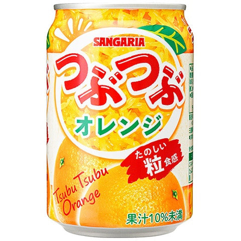 Sangaria Tsubu Tsubu Orange Pulp Drink 280g can