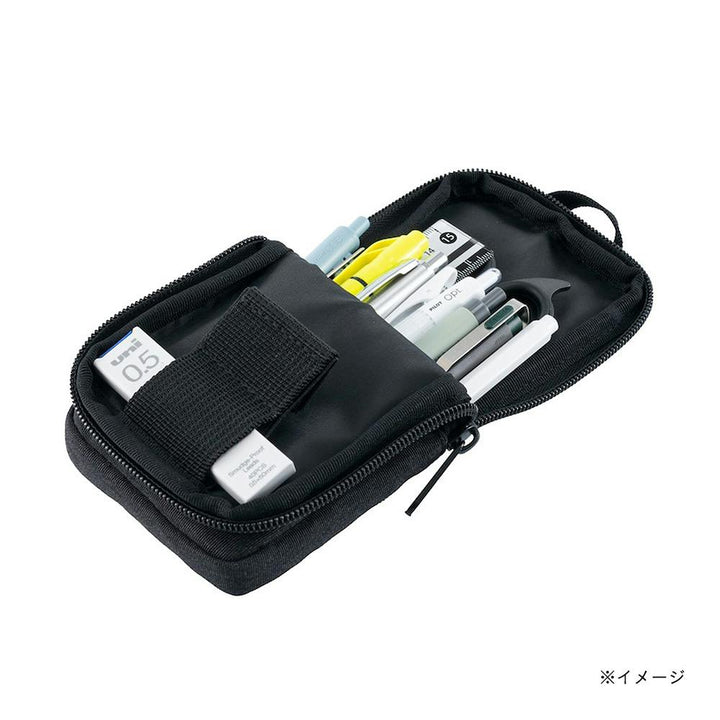 Nakabayashi Neoform black multi pen case hook hanging detail