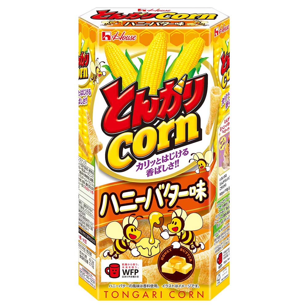 House Tongari Corn Honey Butter Flavor Yui mart
