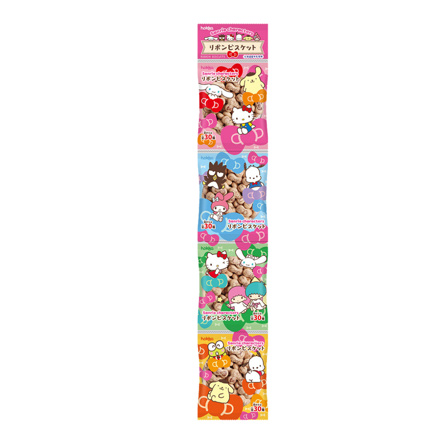 HOKKA SANRIO RIBON BISCUIT 4P Yui mart