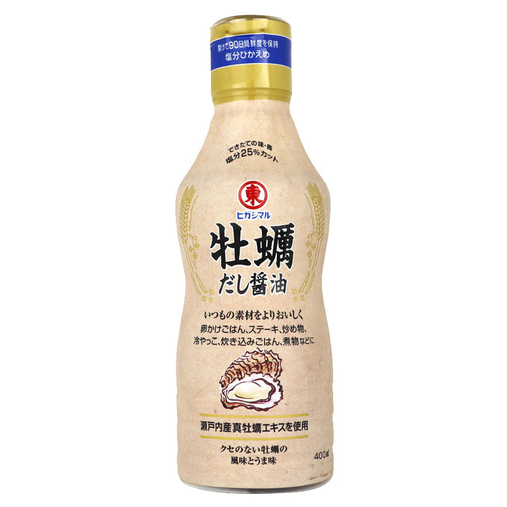 Higashimaru Oyster Dashi Soy Sauce 400ml Yui mart