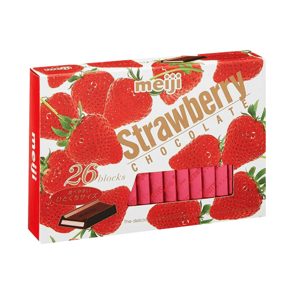 Meiji Strawberry Chocolate (26 pieces)