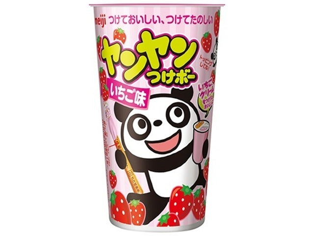 MEIJI Yan Yan Strawberry Flavor Dip Stick 48g Yui mart