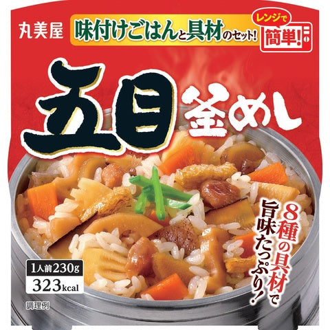 Marumiya Gomoku Kamehameha Rice Bowl, with Rice 225g (1 serving） Yui mart