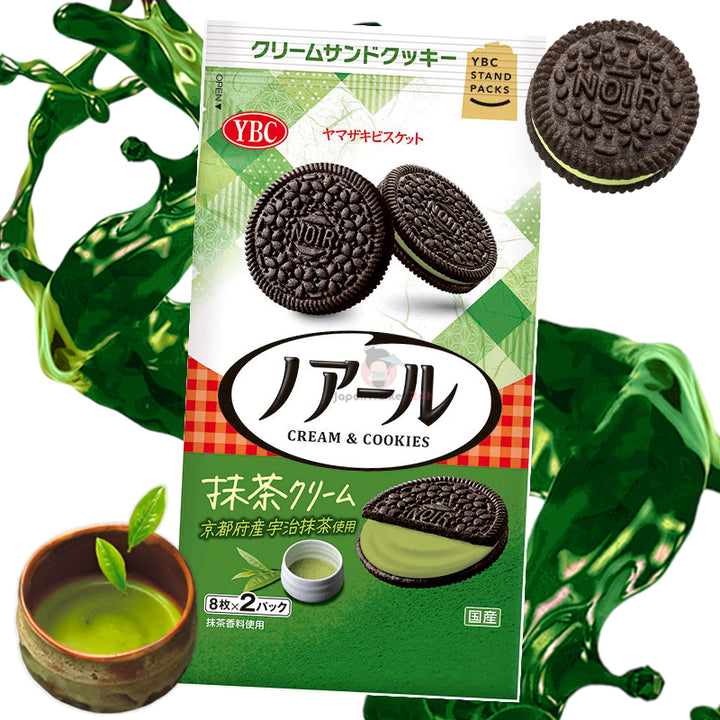 Galletas YBC Noir Sabor Matcha 16PCS