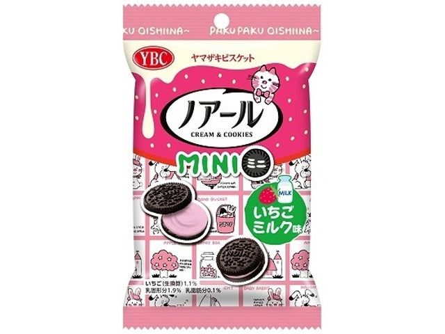 YBC Noir Mini Strawberry Milk Flavor 48g