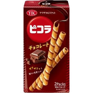 YBC Picola Wafer Biscuit Chocolate Flavor,24.5g Yui mart