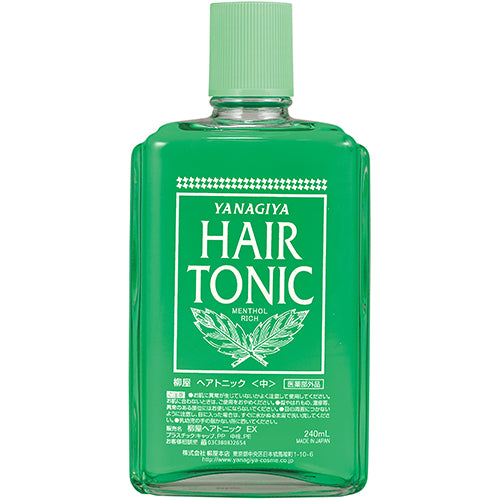 Yanagiya Hair Tonic 240ml product package detail