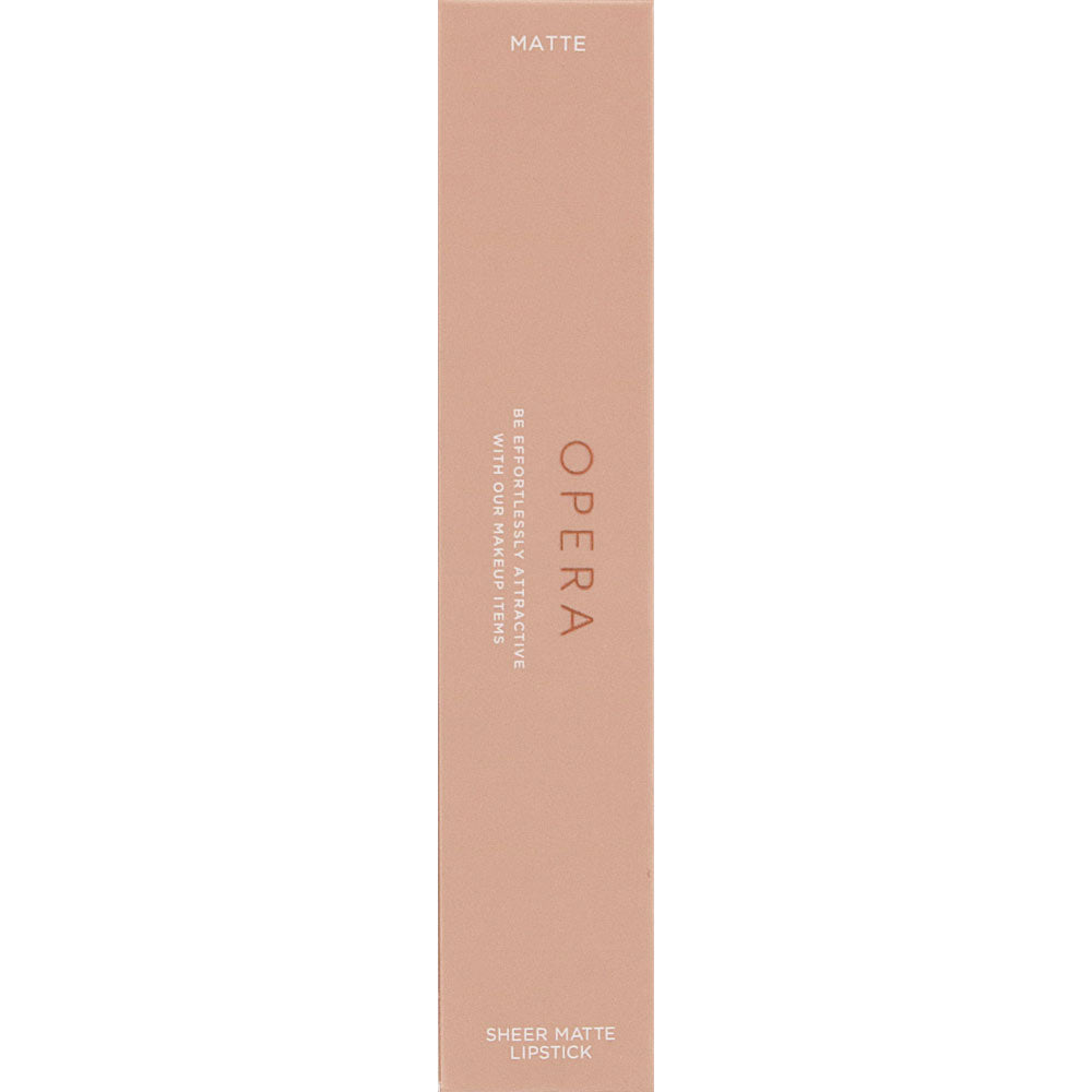 OPERA Sheer Matte Lipstick 06 Nude Pink - Japanese Lip Color OPERA