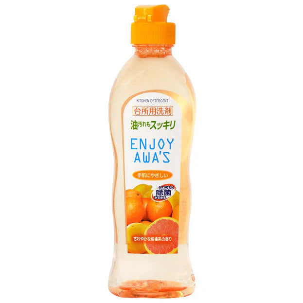Rocket Soap Enjoy Awa’s Fruit Scent Dishwashing Liquid – Japan Kitchen Cleaner 250ml Yui mart