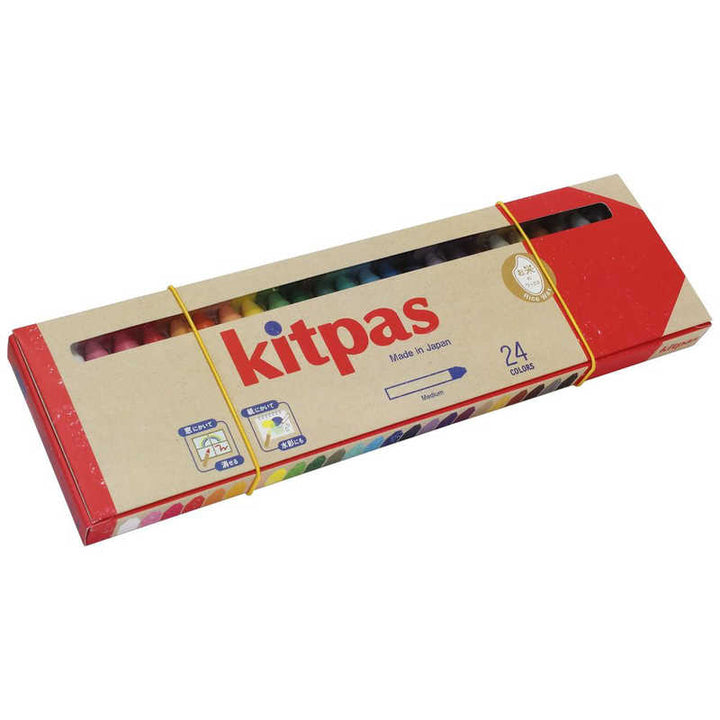 Kitpas Child Safe Rice Crayons 24 Colors