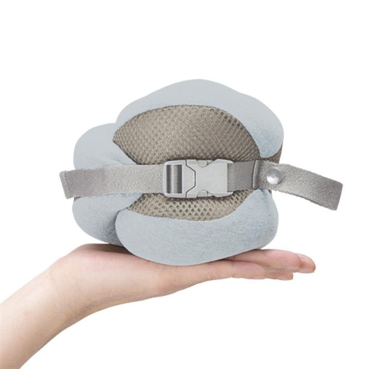 Gowell Karu Racoon 2.0 compact memory foam neck pillow folded view