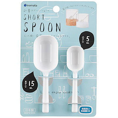 Measuring spoon short white