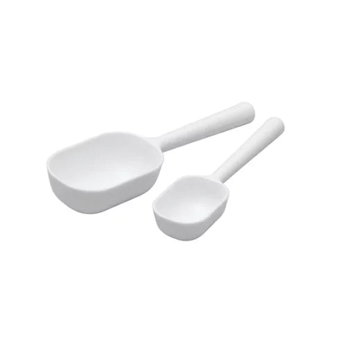 Measuring spoon short white
