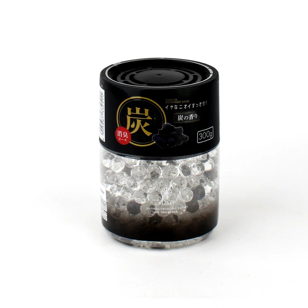 Suruga Charcoal Scent Deodorizing Beads 300g package label
