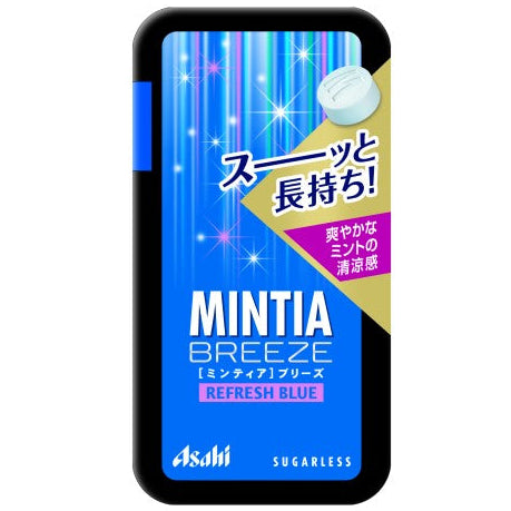 Asahi Mintia Breeze Refresh Blue sugarless 30 tablets Yui mart