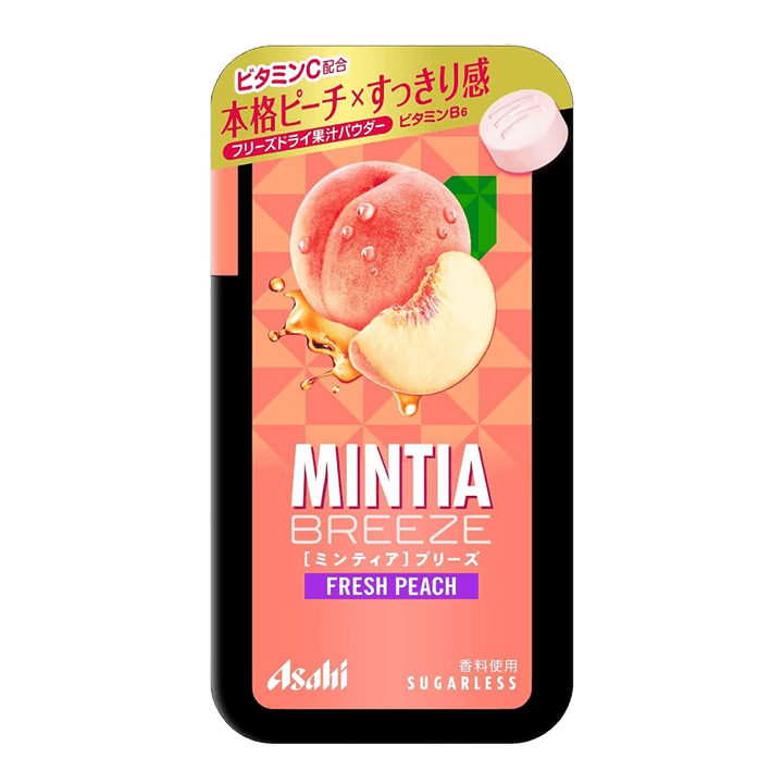 Asahi MINTIA Breeze Fresh Peach 22g transparent product image