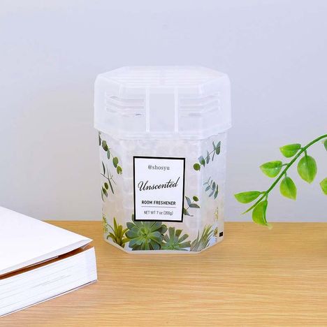 Kokubo Shosyu Unscented Deodorizing Beads 200g room placement