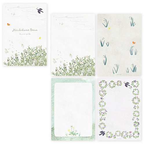 Cozyca Products Michikusa Bana Mino Washi Writing Pad