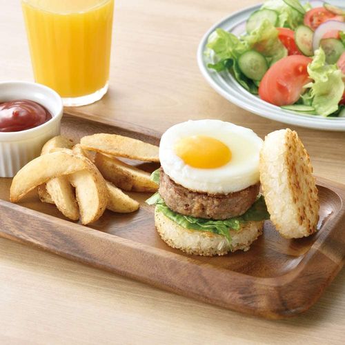 Shimomura Yaki Party Rice burger set dishwasher safe YP-212