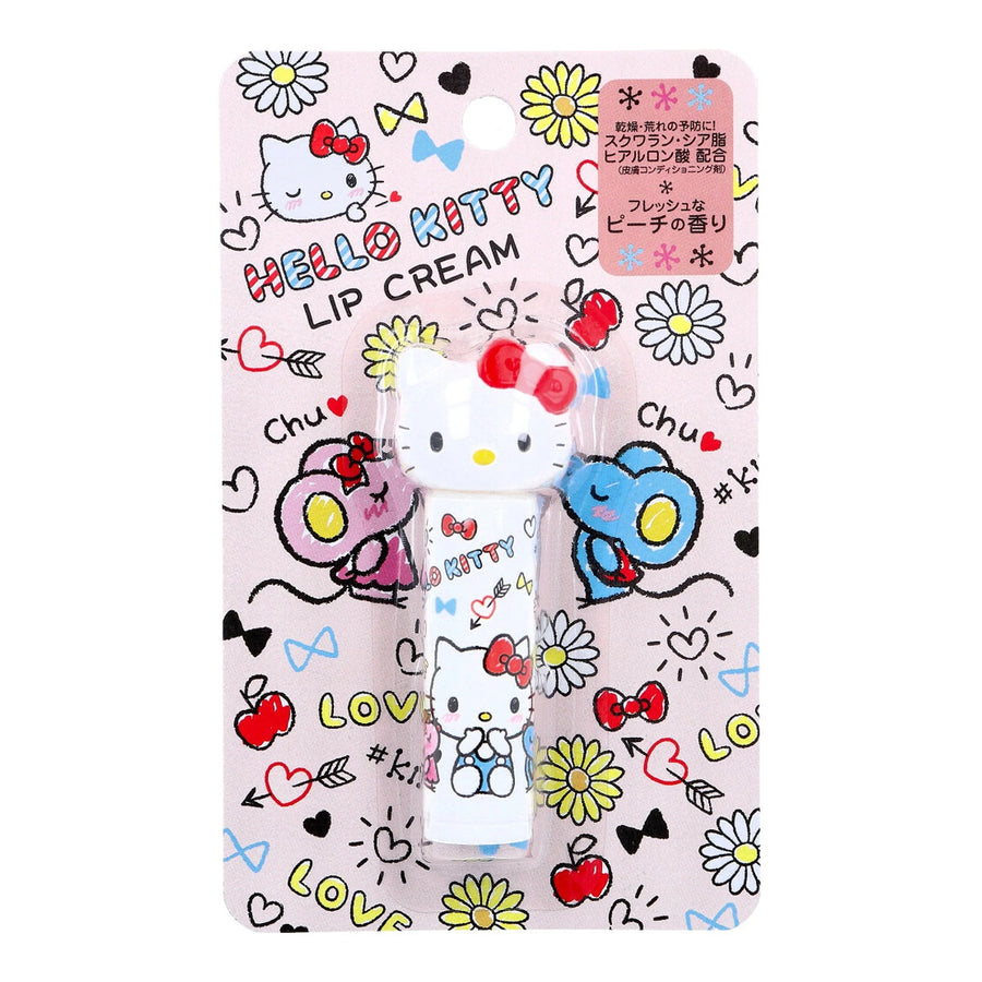 Pieras Hello Kitty Die-Cut Lip Cream – Peach Scent 4g Pieras