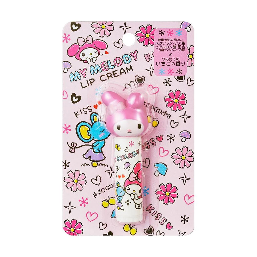Pieras My Melody Die-Cut Lip Cream – Strawberry Scent 4g Pieras