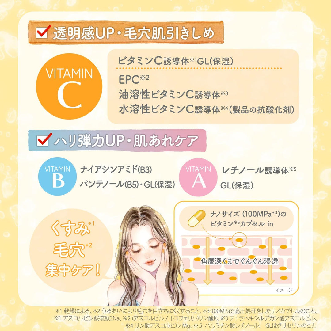KOSE Clear Turn Vitamin Bomb Face Mask 7 Sheets KOSE Cosmeport