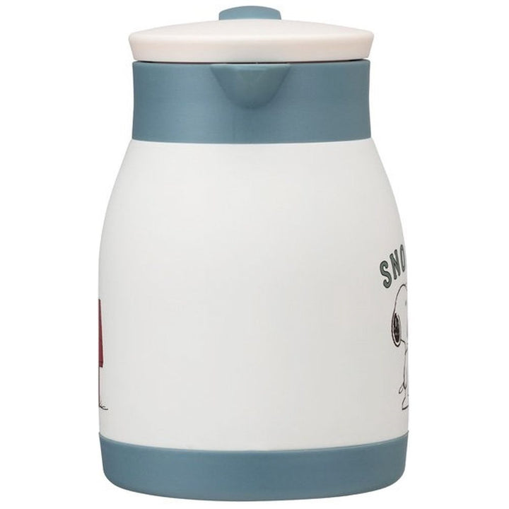 Skater SNOOPY 600ml tabletop pot side profile