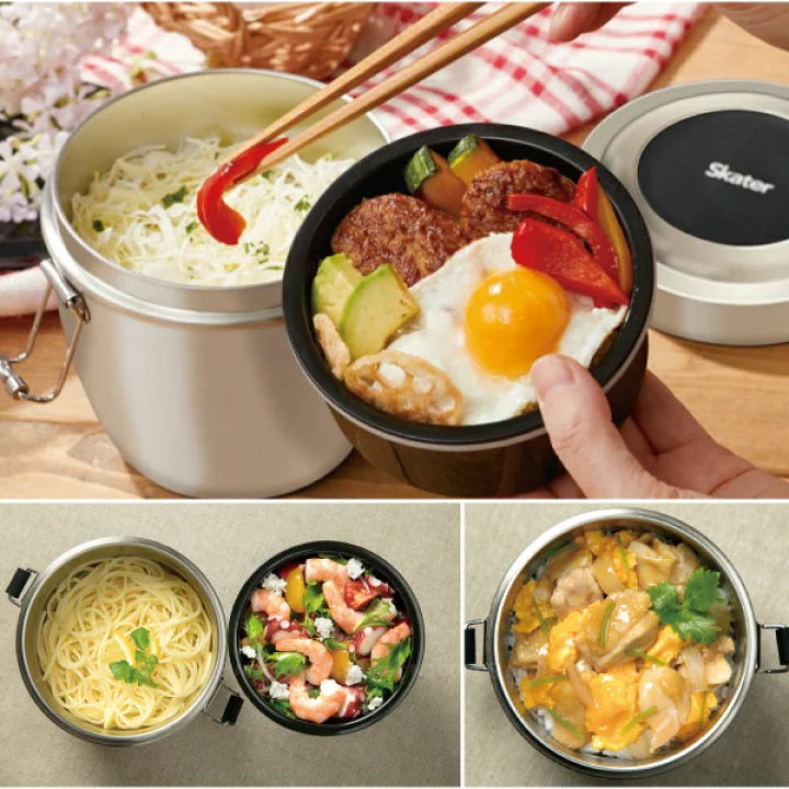 Skater Insulated/Cold-Preserving Rice Bowl Lunch Jar Capacity 550ml Yui mart