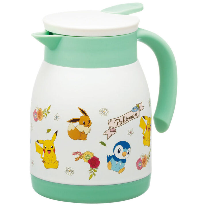 Skater Pokemon Antique stainless steel tabletop pot 600ml VSP6 front view