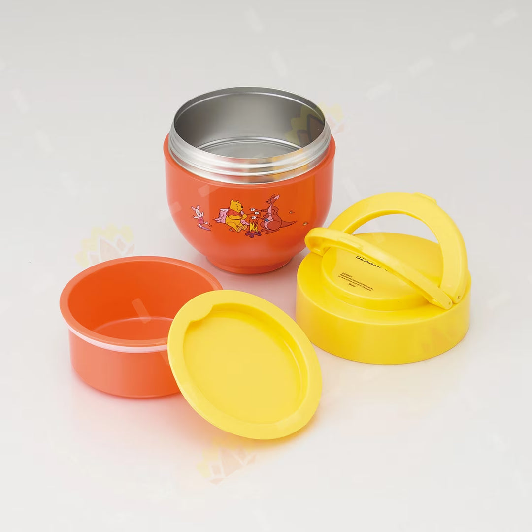 Skater Stainless Steel Insulated Lunch Jar– Keeps Food Hot & Cold (540ml) Winnie The Pooh