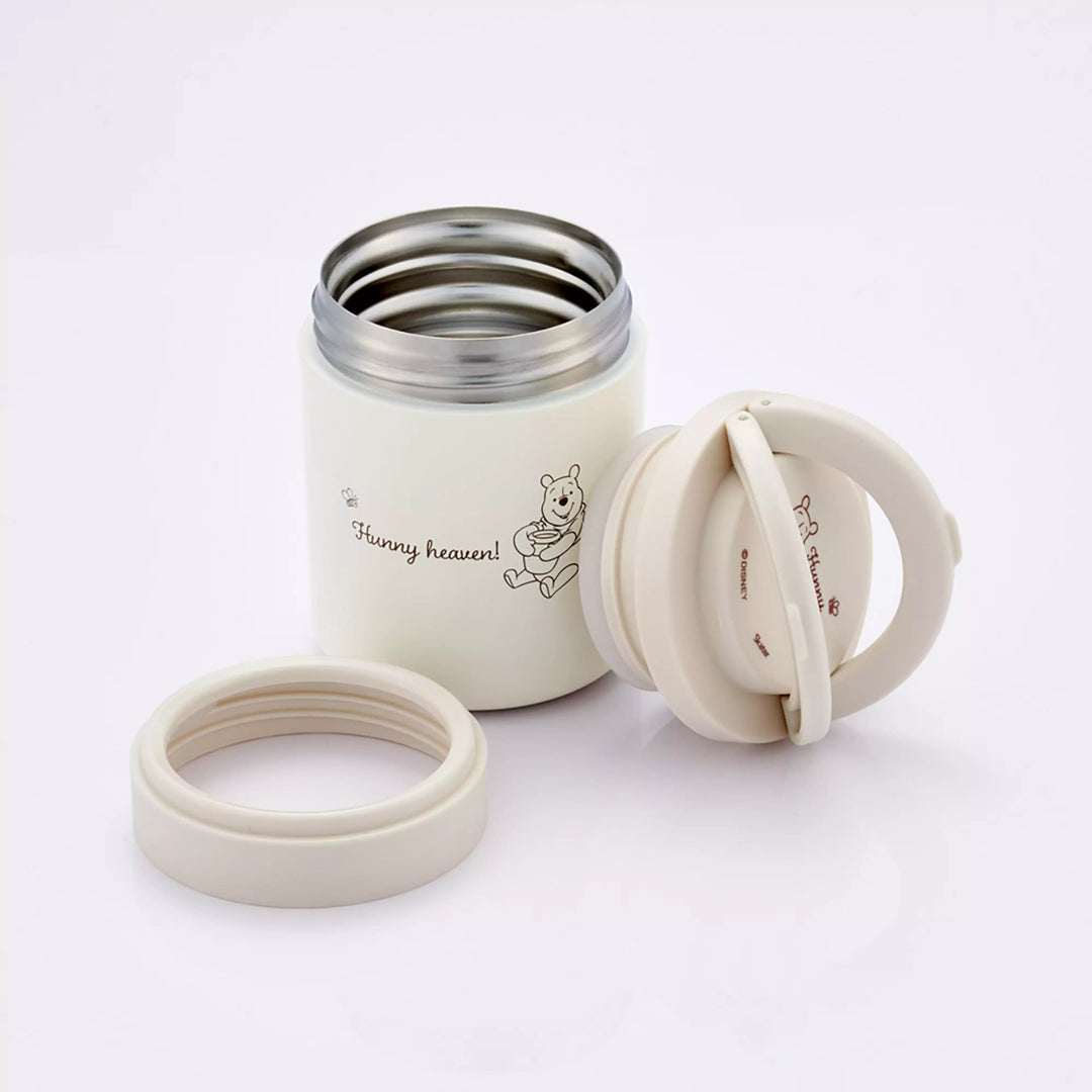 Skater Soup Jar 300ml with Folding Handle ,Disney Winnie the Pooh