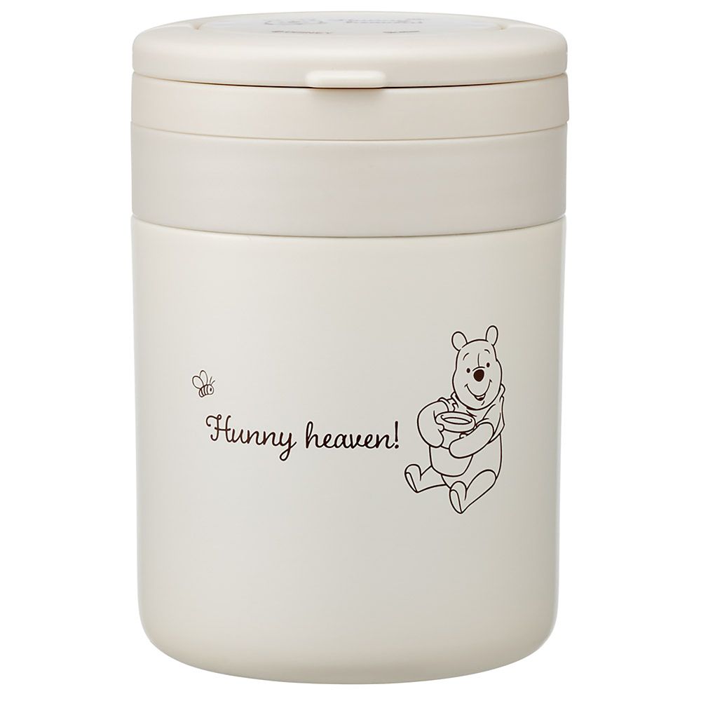 Skater Soup Jar 300ml with Folding Handle ,Disney Winnie the Pooh