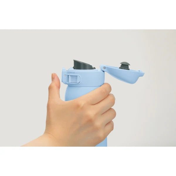 Zojirushi Stainless Steel Thermos Cup 480ml One-touch  Lightweight，Blue