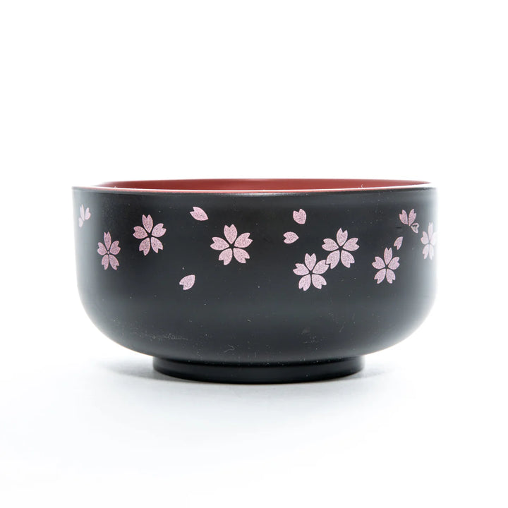 A middle bowl （Washing-up washing machine OK） Sakura Black,Size M