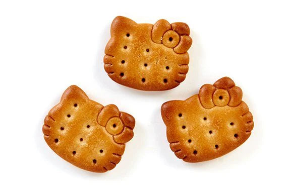 Nomura Fried Bean Processing Store Hello Kitty Sun-dried Salt Biscuits 4Pack
