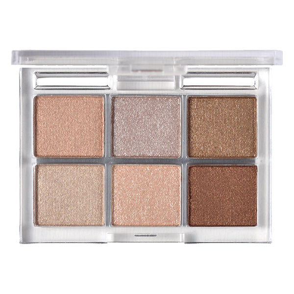 6-Color Eye Palette 03: Silky Peach Yui mart
