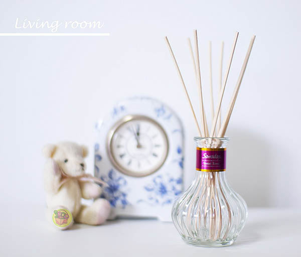Kobayashi Pharmaceutical Hibiya Flower Bed Indoor Diffuser Home Fragrance ~ Rich Rose 70ml