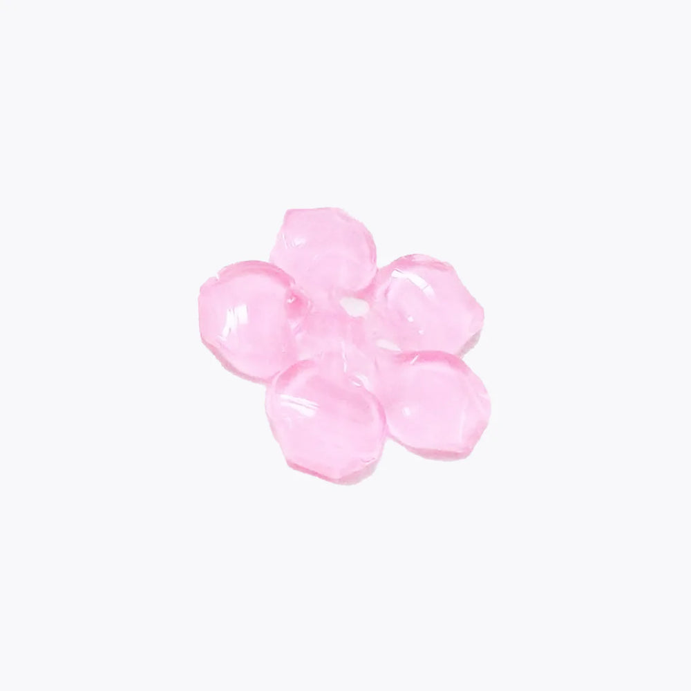 Pink flower-shaped Bluelet Decoral toilet bowl cleaning gel