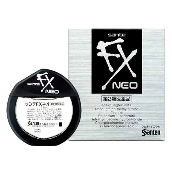 Santen Sante FX Neo Cooling Eye Care Drops 12ml product image